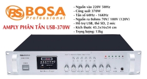 Amply Phân Tần Bosa USB 370W